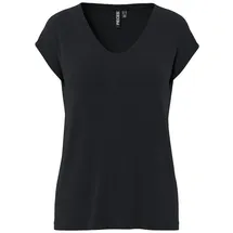 Pieces Shirtbodie Schwarz XS