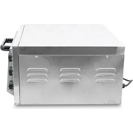 BITUXX Pizza, Ofen 2000W mit Steinplatte , Gastro Steinbackofen für Brot und Backwaren, Leistung 2000 Watt, Temperatur bis zu 350°C