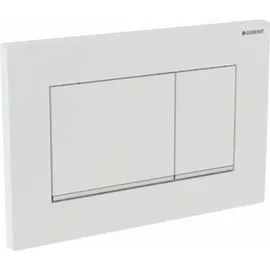 Geberit Sigma30 Betätigungsplatte für 2-Mengen-Spülung weiß/hochglanz-verchromt 115.883.KJ.1