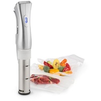 Klarstein Dampfgarer Quickstick Sous Vide Garer, 1300 W silberfarben