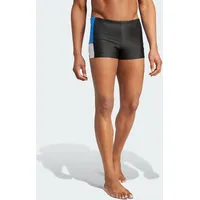 Adidas Colorblock Swim Boxer-Badehose Black / Bright Royal / White XS/S