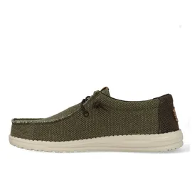 HEYDUDE Wally Braided Herren Grün 43