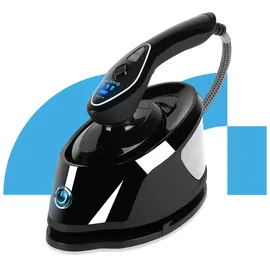 Maltec Dampfbügelstation SteamCare2500W Dampfbügeleisen Vorheizen 40s, 35g/min Dampfaustritt - Schwarz
