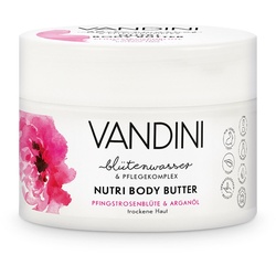 VANDINI Körperbutter NUTRI Body Butter Pfingstrosenblüte & Arganöl, 1-tlg.