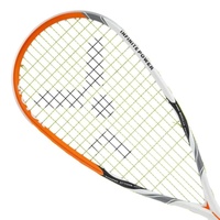 VICTOR IP 3L N Squash Racket, 120 g, medium Balance with Teardrop/Open Throat headform, Strung, Racket Cover Included