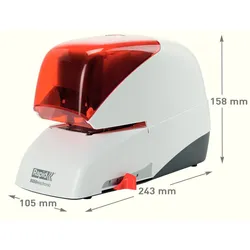 Rapid Elektrohefter 5050e elektrisch silber/orange