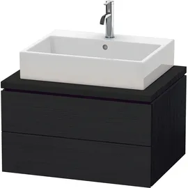 Duravit L-Cube 72x54,7cm, Ei sw, f Kons, 2 Schubkästen