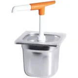 Contacto Deckel mit Loch für Saucendispenser