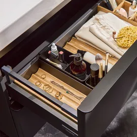Hansgrohe Waschtischunterschrank 2 Auszüge 118 x 54 x 5,5 cm Nussbaum Dunkel