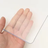 Transparente Schreibtischunterlage aus PVC, groß, mattiert, für Büro, Zuhause, Schule, Schreibtisch, 1/2/3 mm dick, wasserdicht, rutschfest, matt, 1 mm, 60 x 120 cm