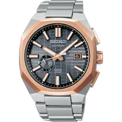 Seiko Astron GPS Solar SSJ014J1 - dunkelgrau - 41,20mm