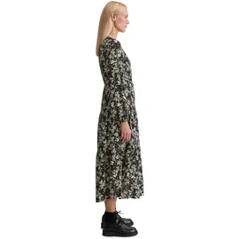 Marc O'Polo Druckkleid Freizeitkleid Schwarz 36