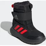 Adidas Winterplay Kids Stiefel Core Black / Solar Red / Iron Metallic 35