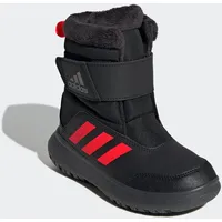 Adidas Winterplay Kids Stiefel Core Black / Solar Red / Iron Metallic 35