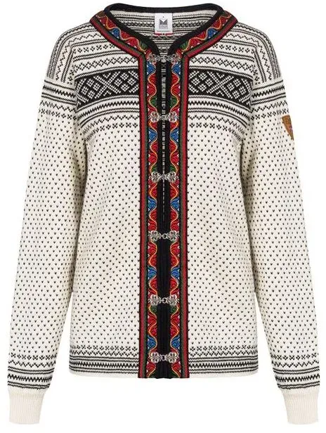 Dale of Norway Setesdal Uni Jacket offwhite black (A) M