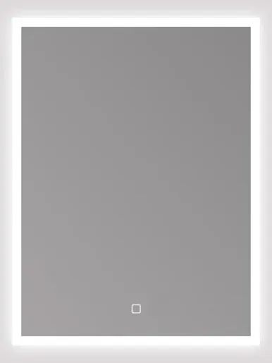 Spiegel mit SAT Feel-Sensor 60x80 cm weiß SATZFEELOBLED6080