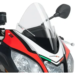 Racingscheibe Puig Z passend für Aprilia TUONO V4R 1100/FACT 15-22 klar Puig 7615W