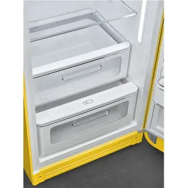 Smeg FAB28RYW5 Retro-Kühlschrank (270 l, 1530 mm hoch, Gelb)