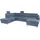 sit&more Wohnlandschaft SIT & MORE "Cardoso U-Form", blau, B:324cm H:90cm T:90cm, Luxus-Microfaser 1 (100% Polyester);Luxus-Microfaser 2 (100% Polyester);Luxus-Microfaser ALTARA NUBUCK (100% Polyester), Sofas, Wohnlandschaft, mit Federkern und Kopfstützen, mit