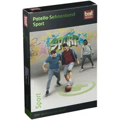 Bort Patella-Sehnenband Sport Gr.1 schwarz/grün