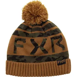 FXR Helium 2025 Beanie, grün-braun für Männer