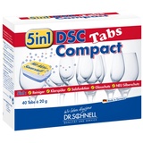 Dr. Schnell DSC Tabs Compact 5in1 Spülmaschinentabs = 40 Tabs