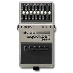 Boss GEB-7 Bass Equalizer Pedal - Effektgerät E-Bass