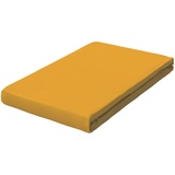 Baumwolle 90 x 190 - 100 x 220 cm yellow deep