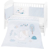 KIKKABOO Kikkaboo, Kinderbettwäsche, Bettwäsche 4-teilig Decke