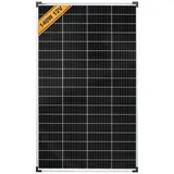 enjoy solar Solarmodul Klassisch Monokristallin Perc 12V/5W-200W, Monokristallin PERC, ideal für Garten, Wohnmobil und diverse autarke Systeme
