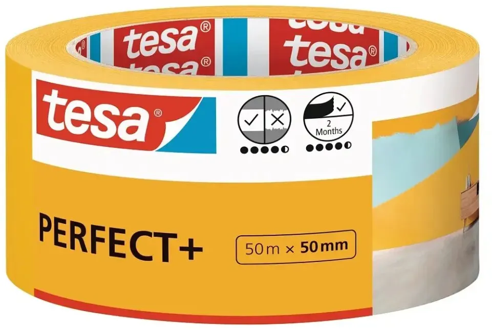 TESA 56538-00000-01 Abdeckband 50 m Für die Nutzung im Innenbereich geeignet Papier