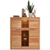 Innostyle Highboard 127 x 137 x 40 cm Braun