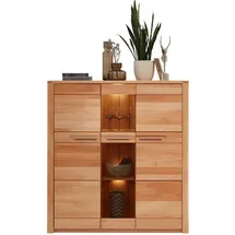 Innostyle Highboard 127 x 137 x 40 cm Braun
