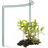 Novatool Strauchstütze halbrund 35 x 40 cm Grün