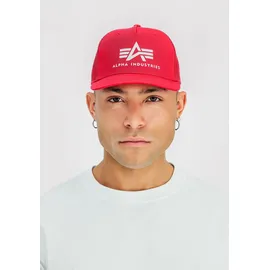 Alpha Industries Basic Trucker Kappe Speed Red One Size