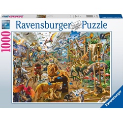 Ravensburger Puzzle Chaos in der Galerie, 1000 Puzzleteile, Made in Germany, FSC® - schützt Wald - weltweit bunt
