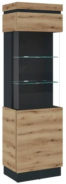 Wójcik Vitrine Corte Braun Eiche