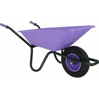 Fort 515-90 Cosmo Universalschubkarre Schubkarre| Lavendel PP-Mulde 90L