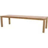Lesli Living Teak Rustikal-Diningtisch Aberdeen 300x100cm