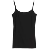 Icebreaker Siren Cami Merino ärmelloses T-shirt - Black / Black - S