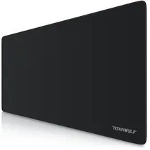 Titanwolf Gaming Mauspad, XXL Speed Gaming Mousepad / Extragroße Fläche von 900 x 400mm, Titanwolf Logo
