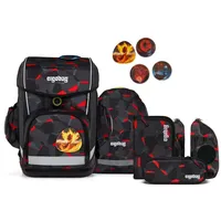 ergobag cubo light 6-teiliges Schulrucksack-Set 2025 TaekBärdo