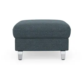 sit&more Stauraumhocker Grenoble 66 x 48 x 76 cm Blau/Grau