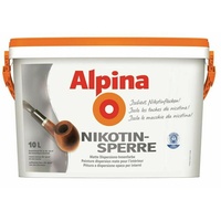 ALPINA Nikotinsperre 10 L. weiß matt, Innen Spezialfarbe hochdeckend