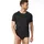 Bruno Banani Check Line 2 0 Shirt Schwarz Polyamid X-Large Herren