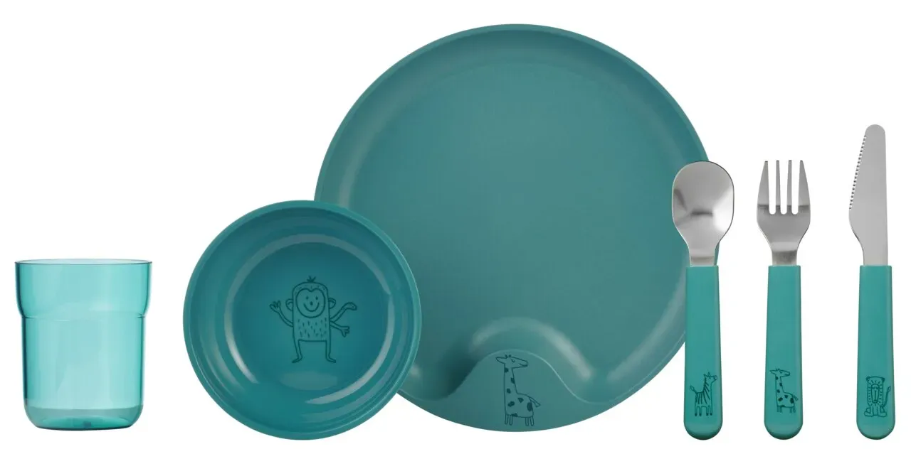 Mepal Kindergeschirrset 6-tlg. MIO - B/H/T ca. 33.50x10.50x22.00