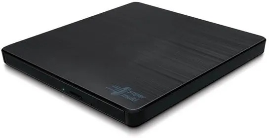 GP60NB60 Slim Portable DVD-Writer - DVD-RW (Brenner) - USB 2.0 - Schwarz
