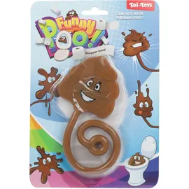 Toi-Toys - FUNNY POO Klebe-Lächelnder Poop