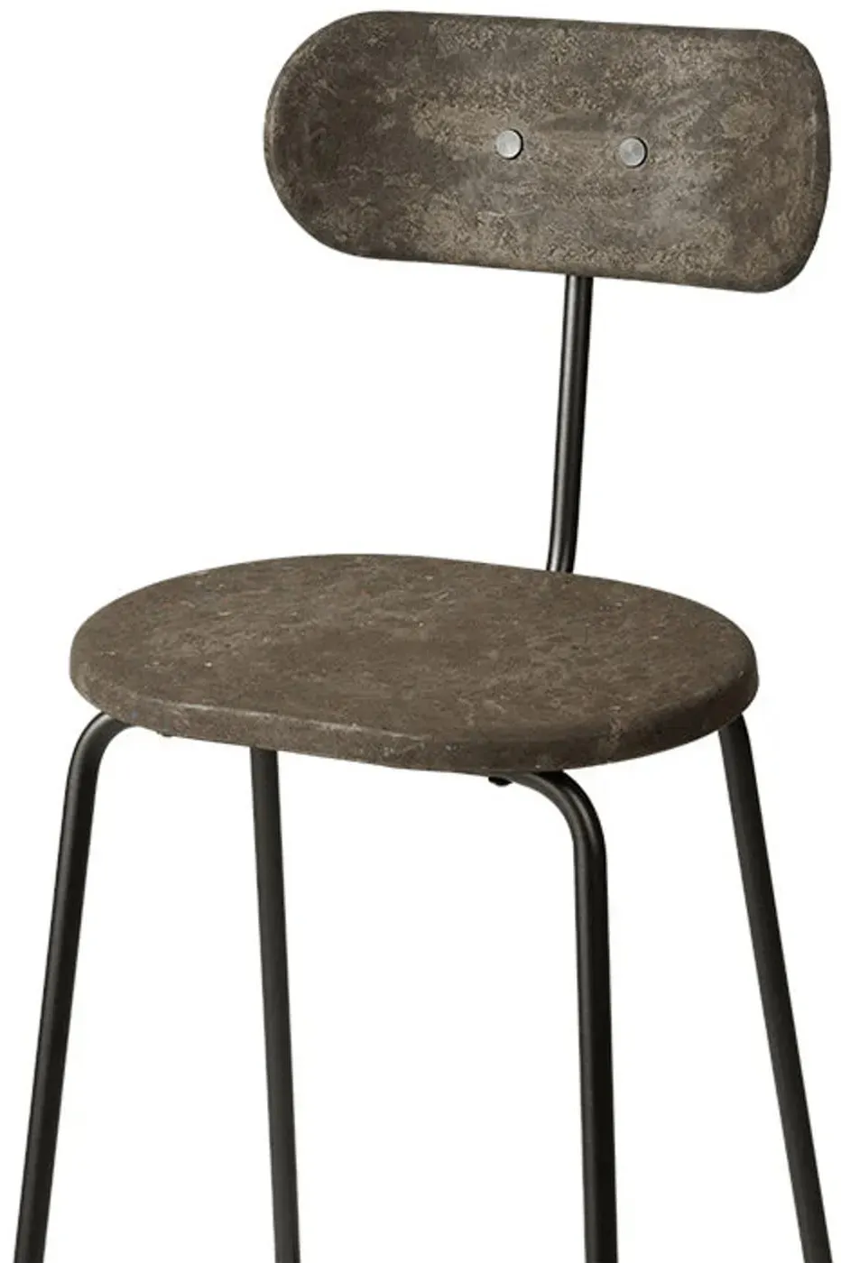 Barstühle MATER, Earth Backrest, Braun / Rost, für Esszimmer, Kunststoff, Design - 37 - 99