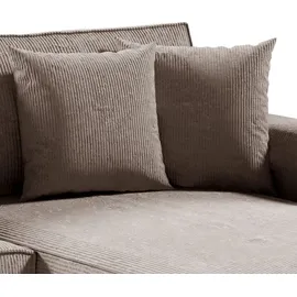 petits-meubles ECKSOFA Isaac 4 Sitzplätze Taupe